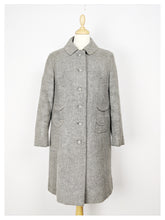 Load image into Gallery viewer, Manteau gris souris 60&#39;s
