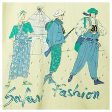 Carica l&#39;immagine nel visualizzatore di Gallery, T-shirt &quot;Safari Fashion&quot; 90s

