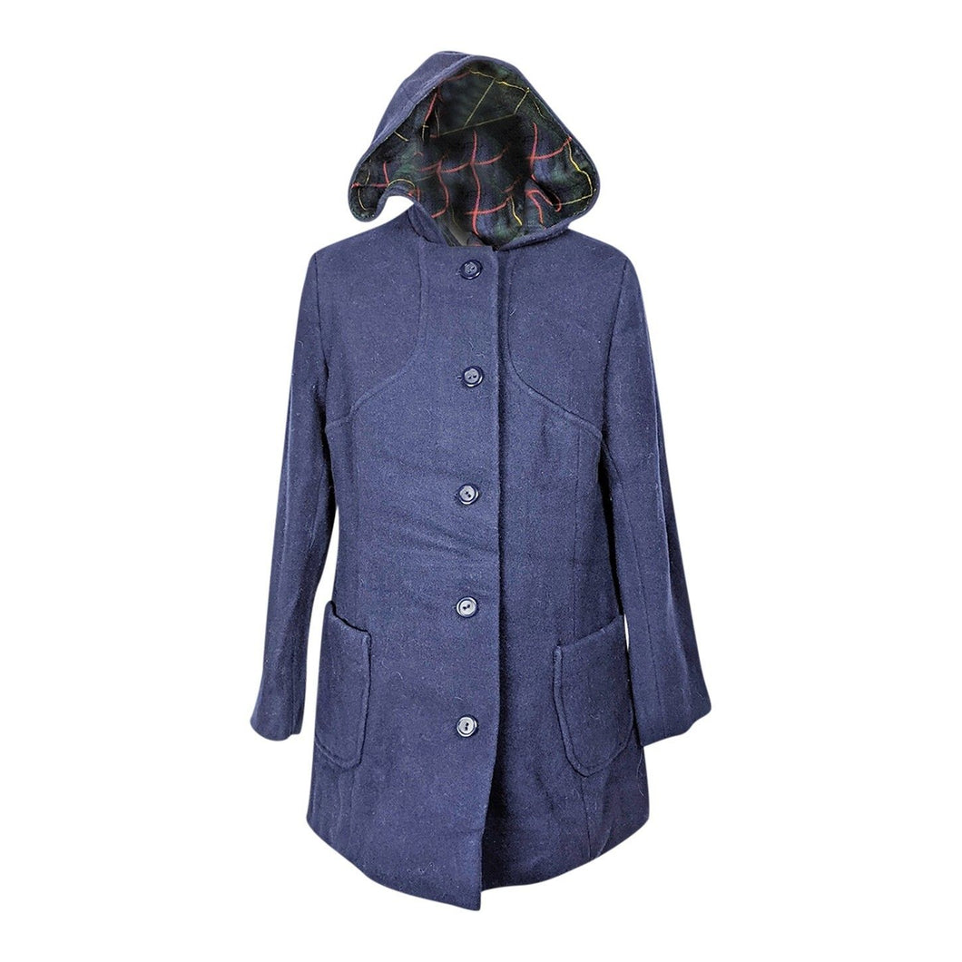 Manteau Duffle-coat bleu 70's