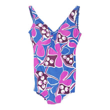 Carica l&#39;immagine nel visualizzatore di Gallery, Maillot multicolore à fleurs 70s
